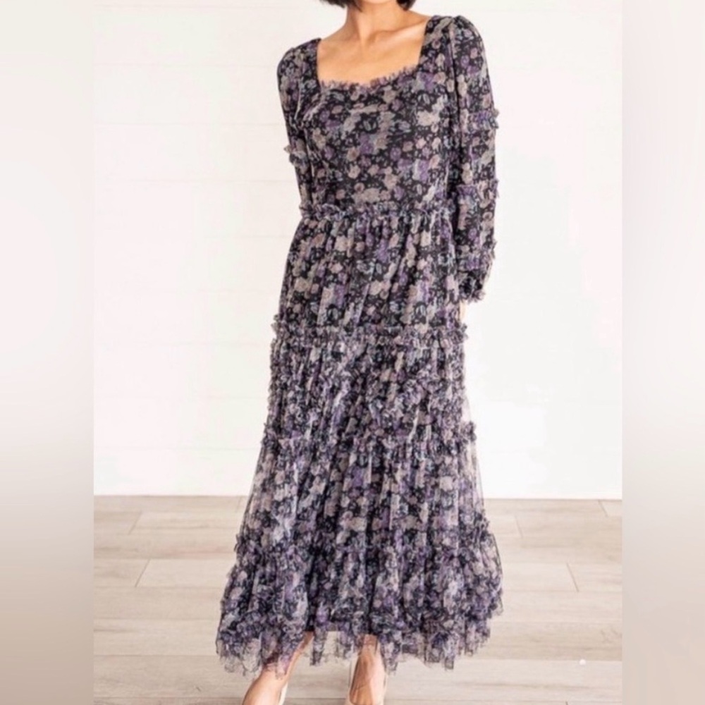 Catherine Dress size M in dark floral